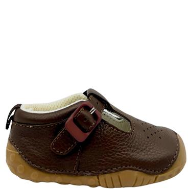 STARTRITE BOYS G FIT BUCKLE PREWALKER - BROWN